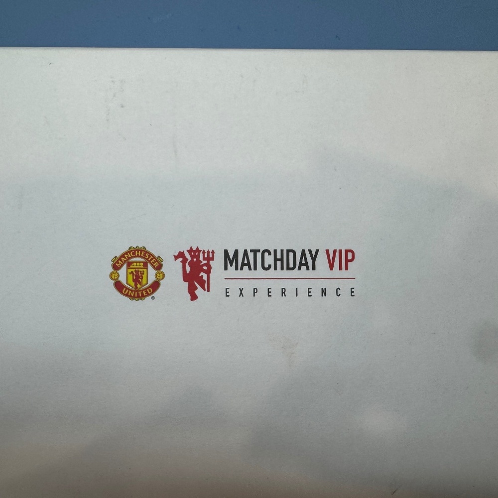 Manchester United Matchday VIP box memorabilia